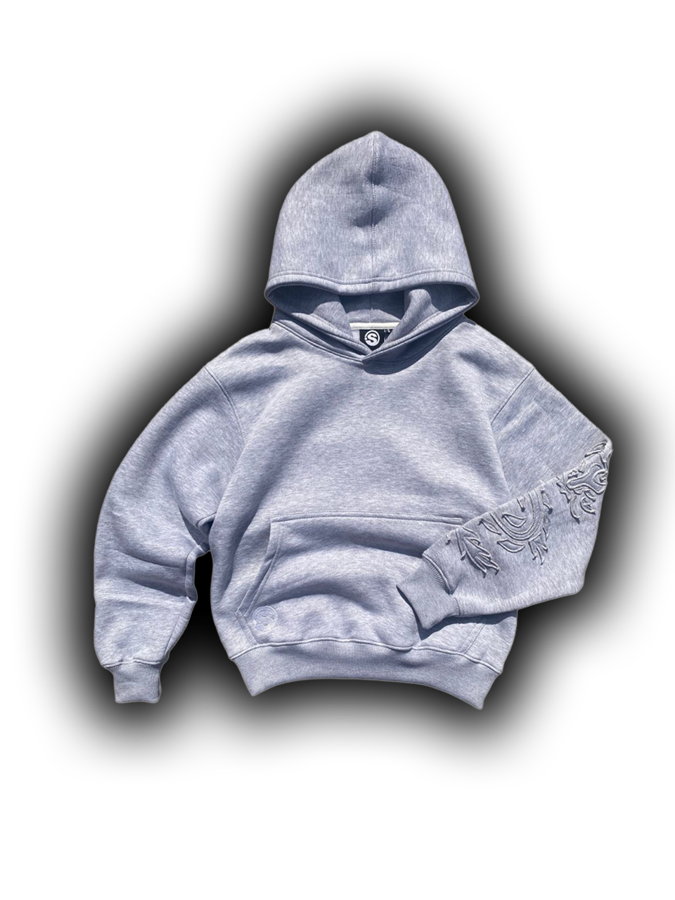 STOCKED GREY HOODIE
