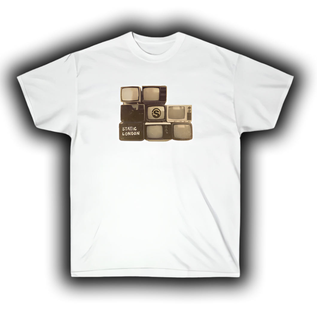 TV TEE WHITE