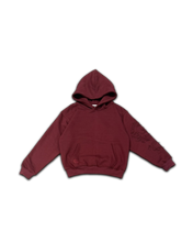 Load image into Gallery viewer, WINE RED HOODIE
